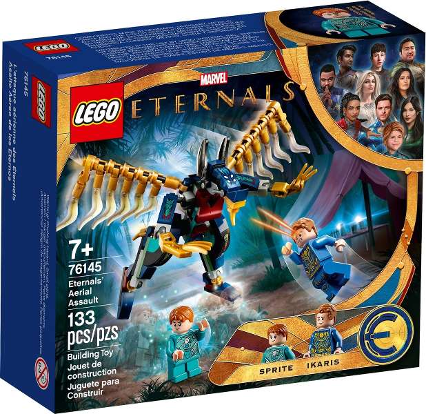 Lego Marvel Eternals Aerial Assault 76145 laagste prijs ooit