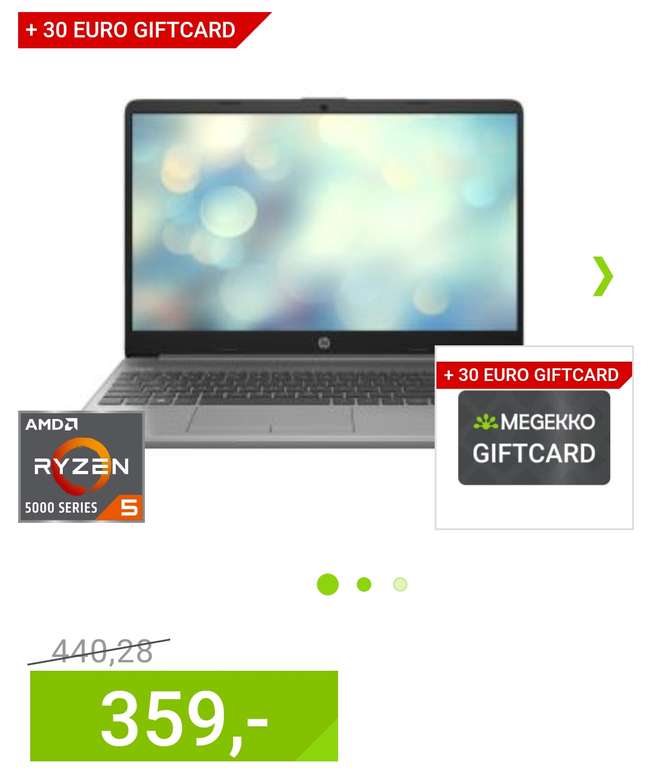 HP 255 G8 (7J034AA) Ryzen 5500U 15,6" Laptop + €30 Megekko cadeaukaart