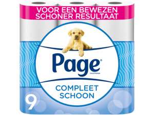 Page Toiletpapier Compleet Schoon - 27 cent per rol (2-laags)