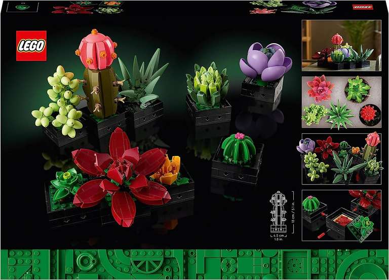 Lego Icons vetplanten @ Amazon NL