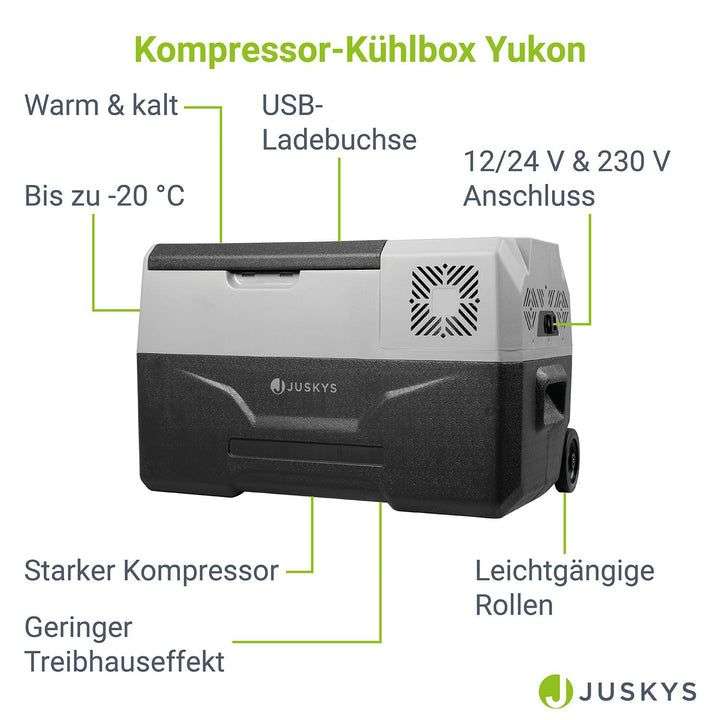 Juskys compressor koelbox 30 liter