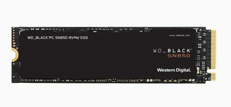 WD Black NVMe SSD SN850 1TB Gen 4