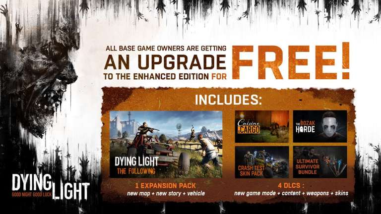 Dying Light bezitters kunnen gratis upgraden naar Enhanced Edition