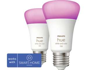 Philips Hue White and Color Ambiance LED-lamp E27 2-Pack