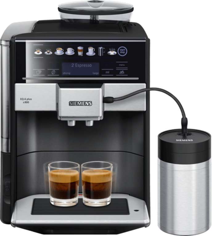 Siemens EQ.6 Plus s800 Espressomachine @Mediamarkt