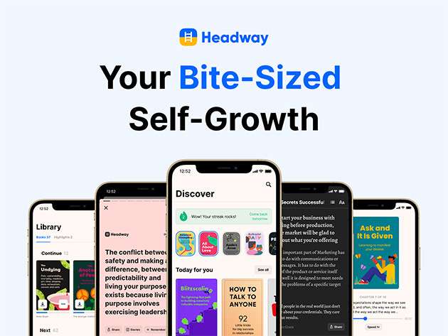 Headway (Blinkist concurrent) Life-time Subscription