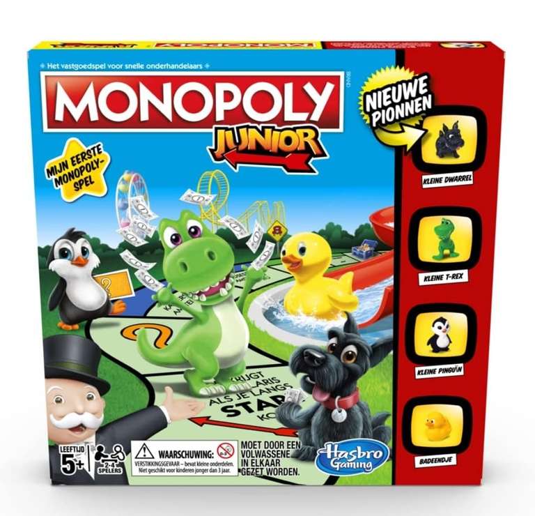 Monopoly junior bordspel @ amazon NL