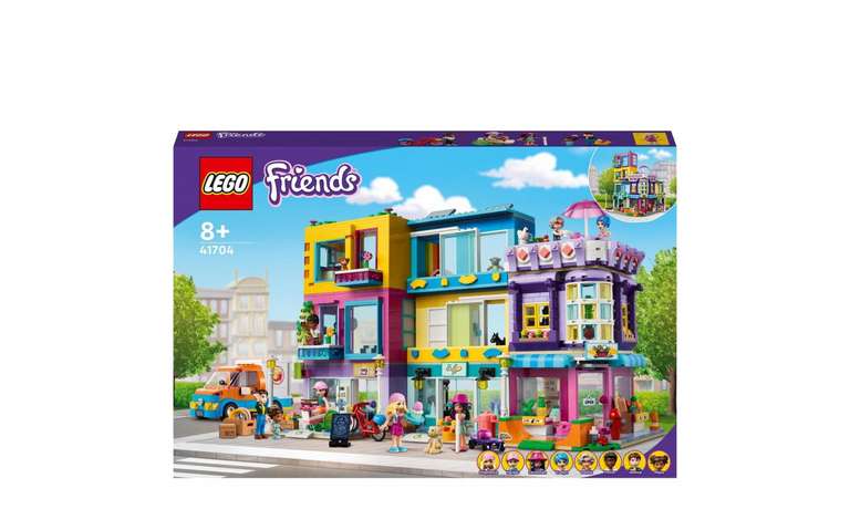 41704 LEGO Friends Hoofdstraat gebouw [lokaal @Toychamp]