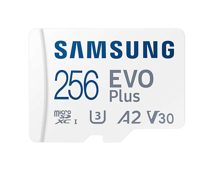 Samsung MicroSD EVO Plus 256GB - 2 Stuks