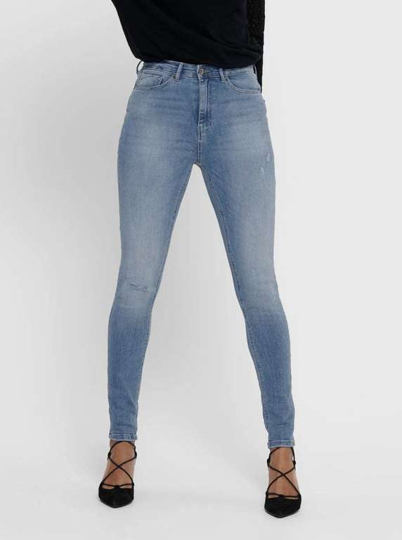 ONLY dames skinny jeans onlPAOLA HIGHWAIST SK JNS BB AZG809 NOOS