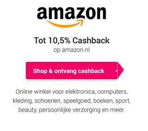 Amazon.nl nu op CashbackXL!