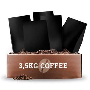 Mysterybox - Premium Koffiebonen 3,5 kg voor €35 @ Koffievoordeel