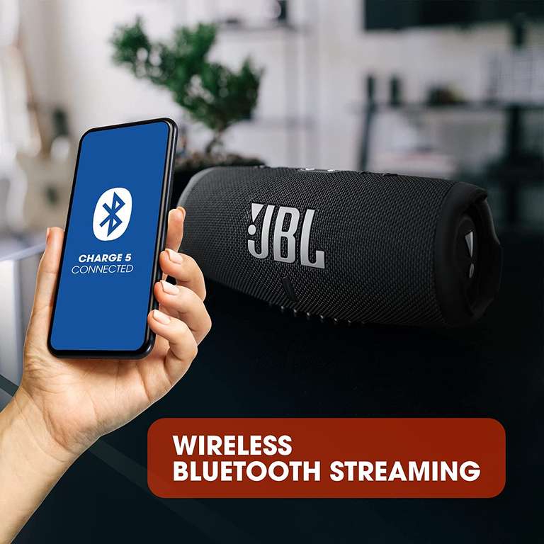 JBL Charge 5 Draagbare Bluetooth Speaker Zwart