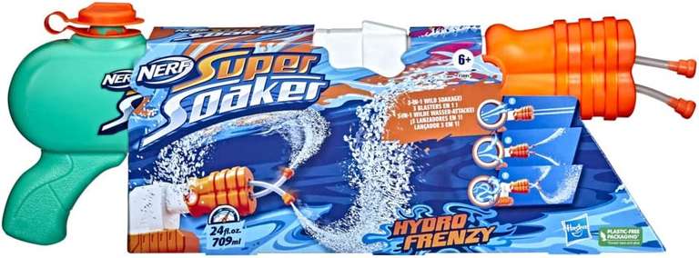 Nerf Super Soaker Hydro Frenzy voor €12,99 @ Amazon NL / bol