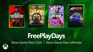 Xbox Free Play Days – Assetto Corsa Competizione, Dragon Ball Xenoverse 2, Skull & Bones (GP Core/Ultimate-leden) / CoD: Modern Warfare III