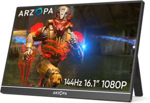 ARZOPA 16,1" | 144HZ | 1080P | Draagbare monitor