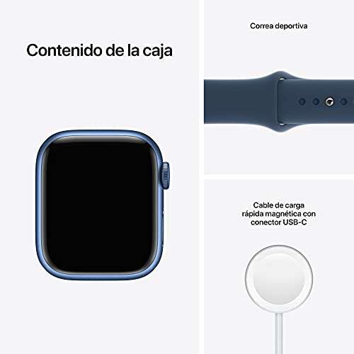 Apple Watch Series 7 41mm - Blauw/Groen via Amazon.es