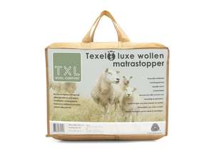 Texels wol matrastopper 140x200/210 voor €19,99 (was €59,99) @ Lidl-shop