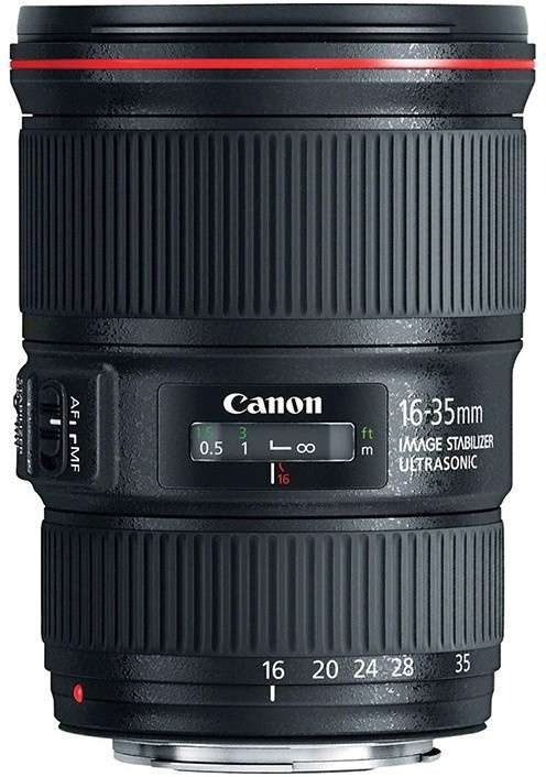 Canon EF 16-35mm f/4L IS USM lens €899 @ Proshop.nl