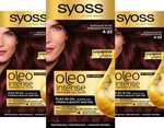 Syoss Oleo Intense- 4-23 Bordeaux Rood - Haarverf- Permanent - Voordeelverpakking - 3 Stuks