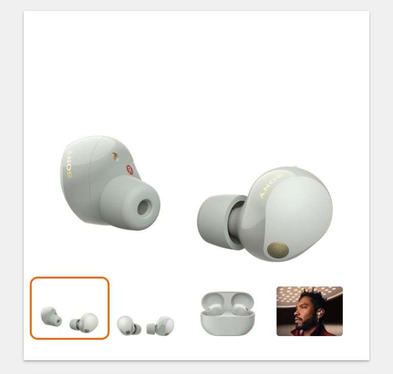 Sony WF-1000XM5 (zilver) ANC earbuds via ING rentepunten