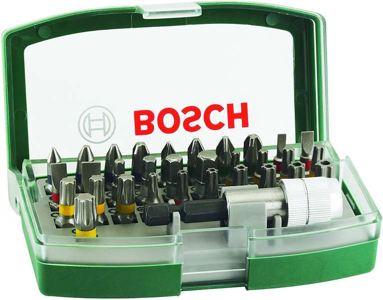 Bosch 32-delige bitset (accessoire voor elektrisch gereedschap en handschroevendraaier)