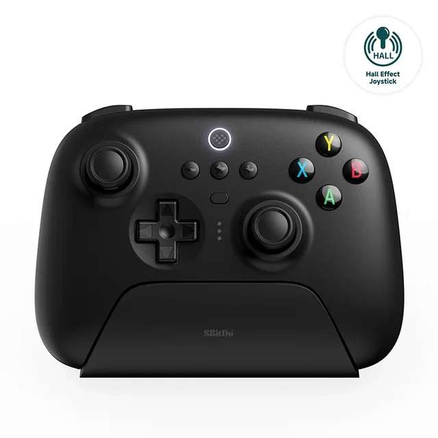 8bitdo Ultimate 2.4G draadloze controller met Hall-effect-joystick en dock voor €38,21