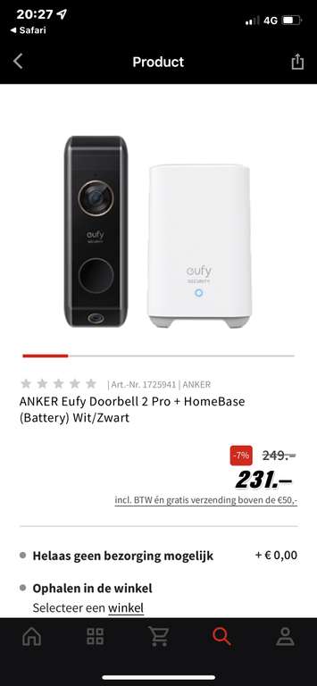 Eufy Doorbell 2 Pro+Homebase
