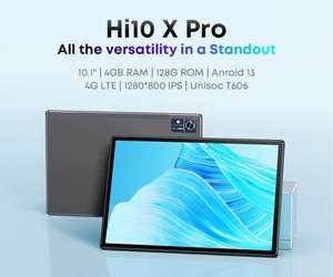 CHUWI Hi10 XPro 10.1'' 4GB/128GB 4G LTE Android 13 Tablet