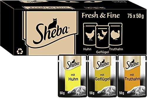 Sheba Fresh & Fine in Sauce 75 x 50 g