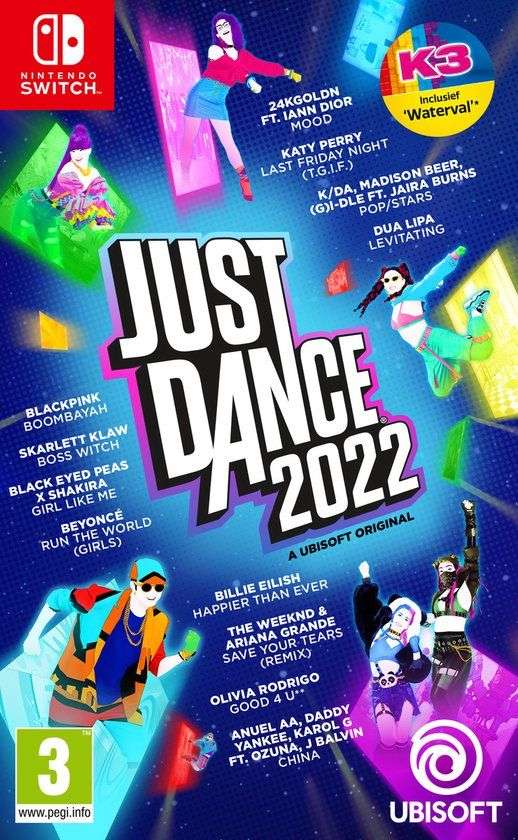 Just Dance 2022 (Switch) NL versie met K3