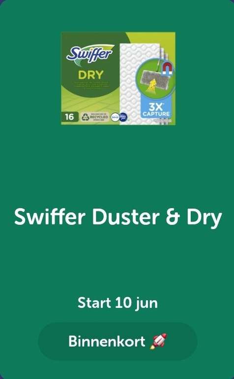 Gratis Swiffer Duster & Dry via Tikkie (bij Blokker, Kruidvat of Jumbo)