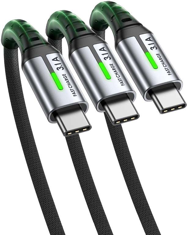 INIU USB C Cable [3 Pack (0.5+2+2m)]