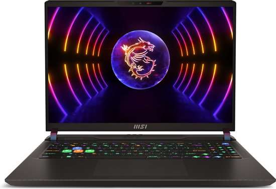 MSI Vector GP68HX 12VH-022NL - Gaming Laptop - i9 12900HX - RTX 4080 165W (goedkoopste RTX 4080 laptop) - 1200P - 16 inch - 144Hz