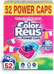 Color Reus Power Caps Wascapsules - Wasmiddel Capsules - Voordeelverpakking - 52 wasbeurten @BOL