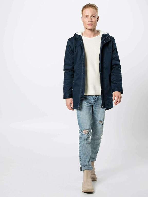 Only & Sons Onsalex Teddy Parka Jas Exp Re Vd heren Jas