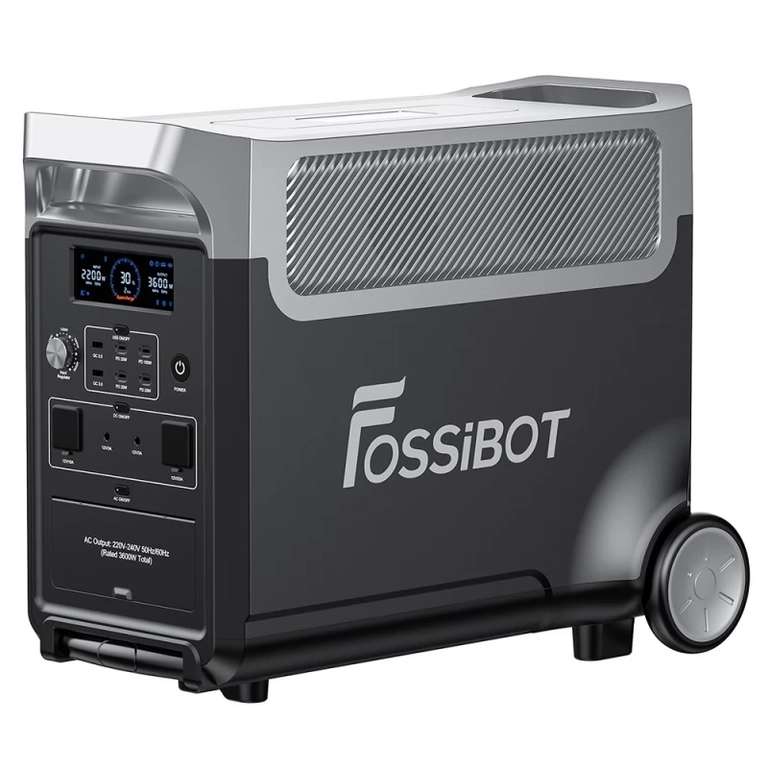 FOSSiBOT F3600 powerstation met 3840Wh inclusief KAIWEETS KDC01 draadkrimpset voor €1449 @ Geekmaxi