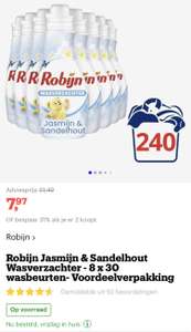 [bol.com] Robijn Jasmijn & Sandelhout Wasverzachter - 8 x 30 wasbeurten- Voordeelverpakking €7,97