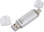 Langzame Duo 256GB USB 3 stick met USB C en USB A voor 15,31 euro