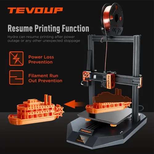 Tevoup Hydra 2-in-1 3D Printer & Laser Engraver (305*305*400mm) voor €419 @ Geekbuying