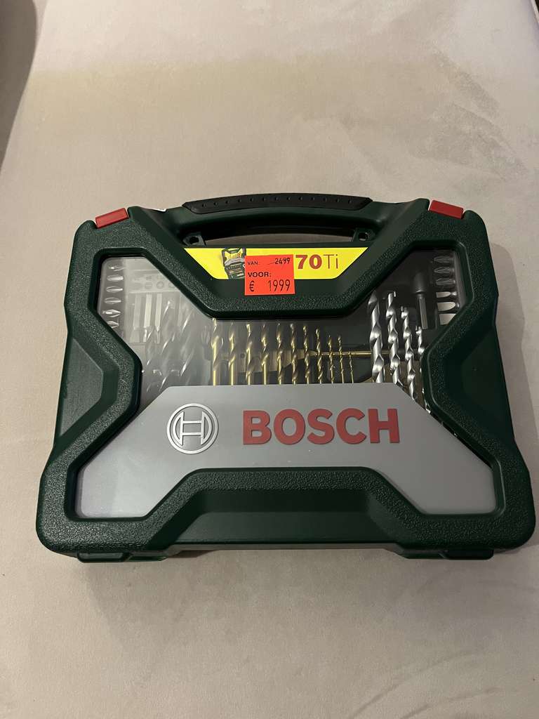 [LOKAAL] Bosch Bit & Boorset X70Ti