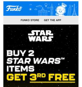 Funko POP! Star Wars 3 halen, 2 betalen