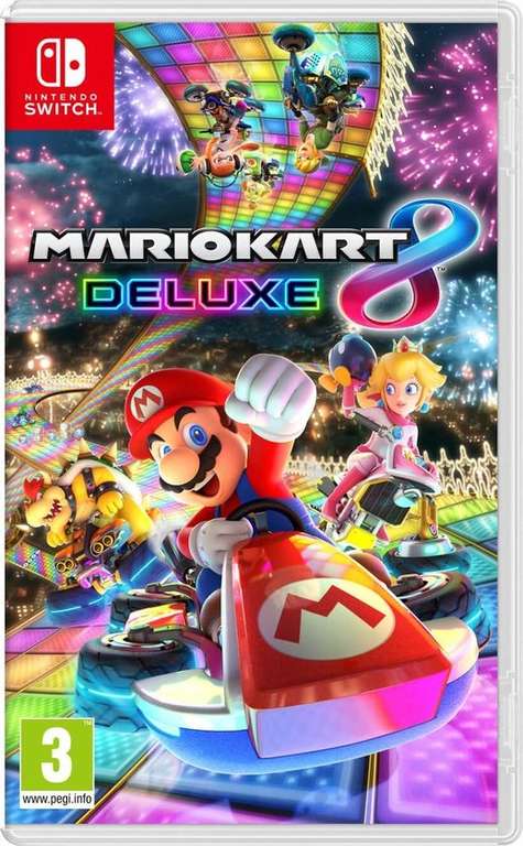 Mario Kart 8 en Super Mario Deluxe 34,99