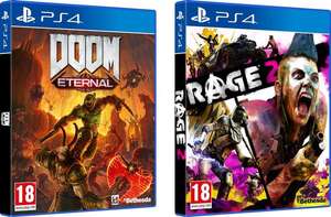 Doom Eternal + Rage 2 (double pack) - PS4