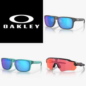 Oakley: 3 modellen gepolariseerde zonnebrillen 50% korting met code