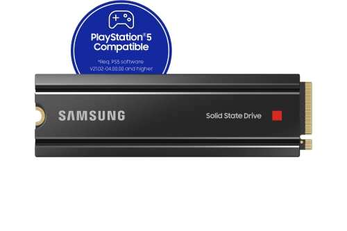 [PRIME IT] Samsung 980 PRO Memory With Heatsink, 1TB Internal SSD, Black