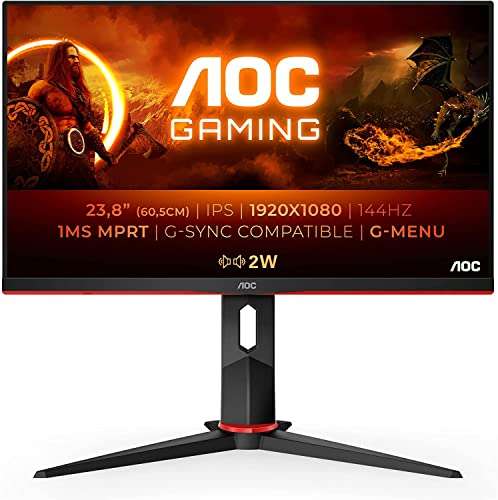 AOC gaming monitor 24 inch FHD 144Hz