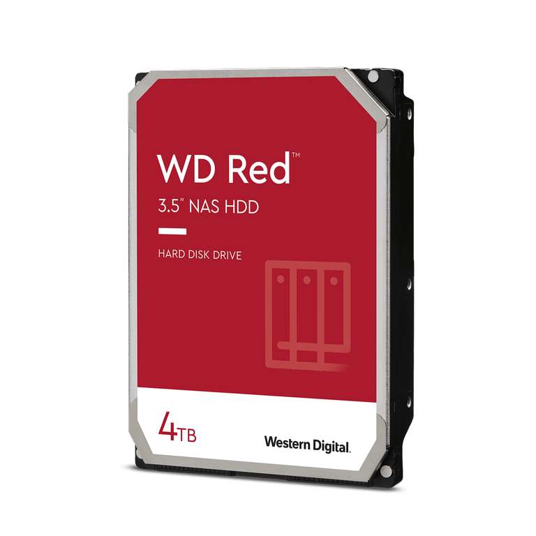 WD Red 4TB HDD (NAS) voor €68,36 - laagste prijs ooit!