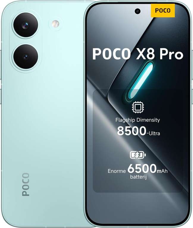 POCO X8 Pro smartphone (8+256GB) nu bij AliExpress - €224,90 - at