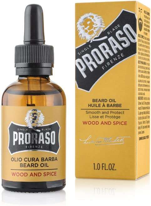 Proraso Beard Kit Wood & Spice - 3-delige baardverzorgingsset